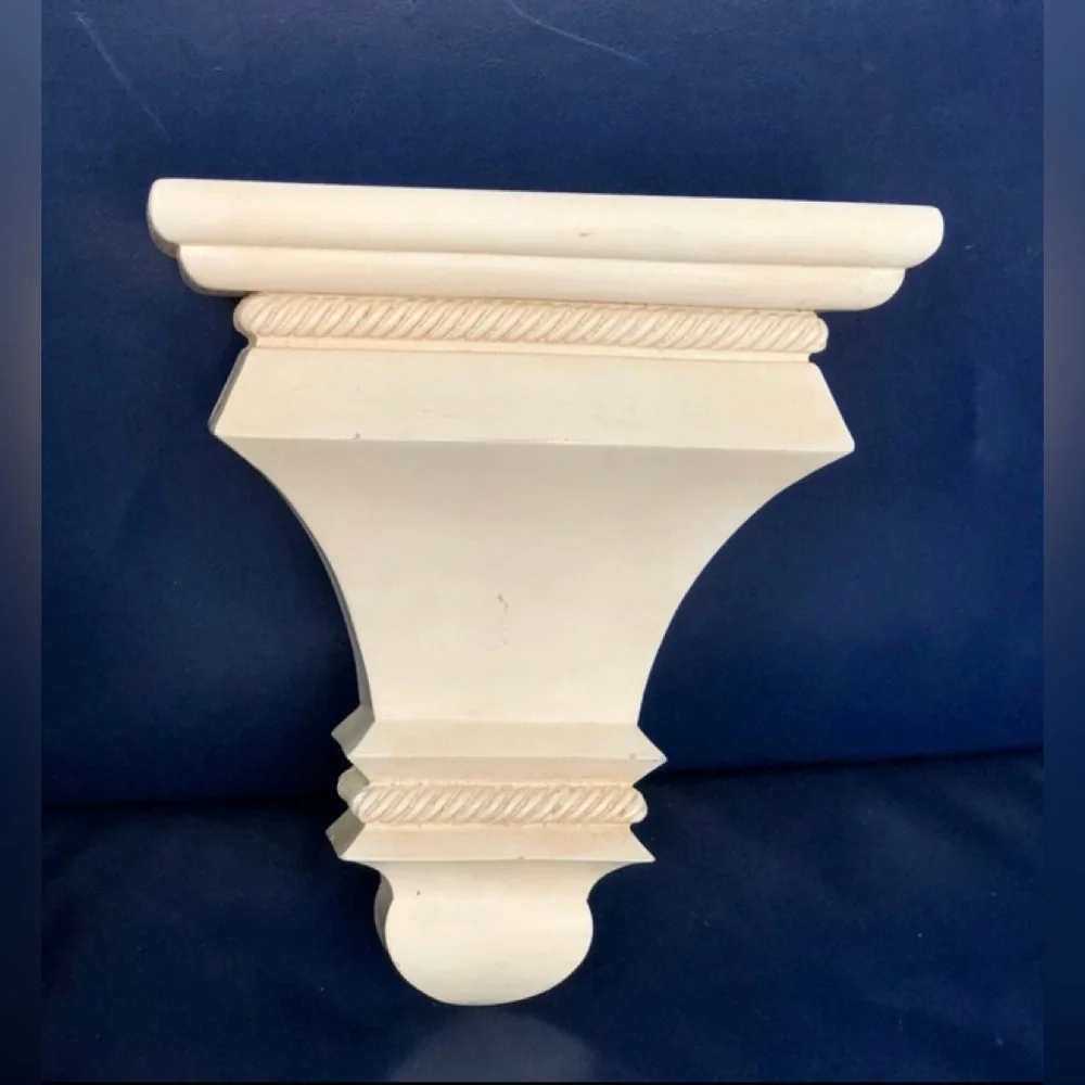 Vintage White French Shelf Wall Decor